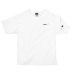 BlkRhpsdy X Champion Tee